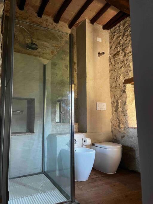 Medieval Tower In Umbria With Swimming Pool Montelagello Exterior foto